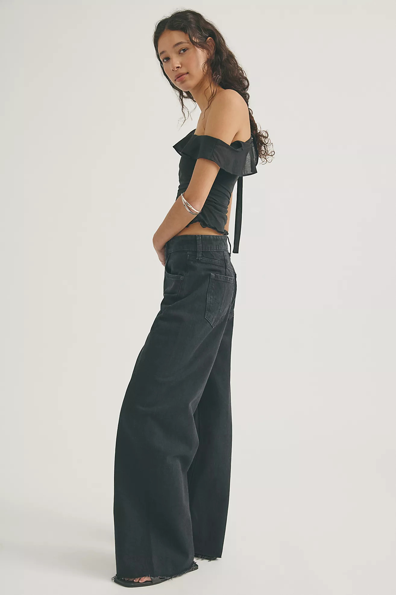 We The Free Alter Ego Wide-Leg Twisted Jeans | Free People (Global - UK&FR Excluded)