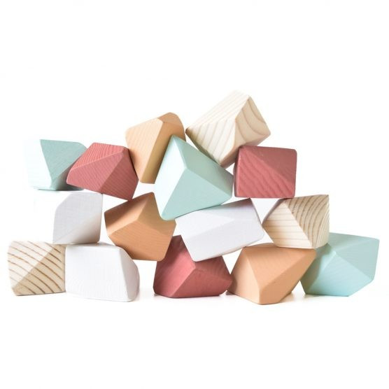 Rock Blocks Terra Set of 16 | The Tot