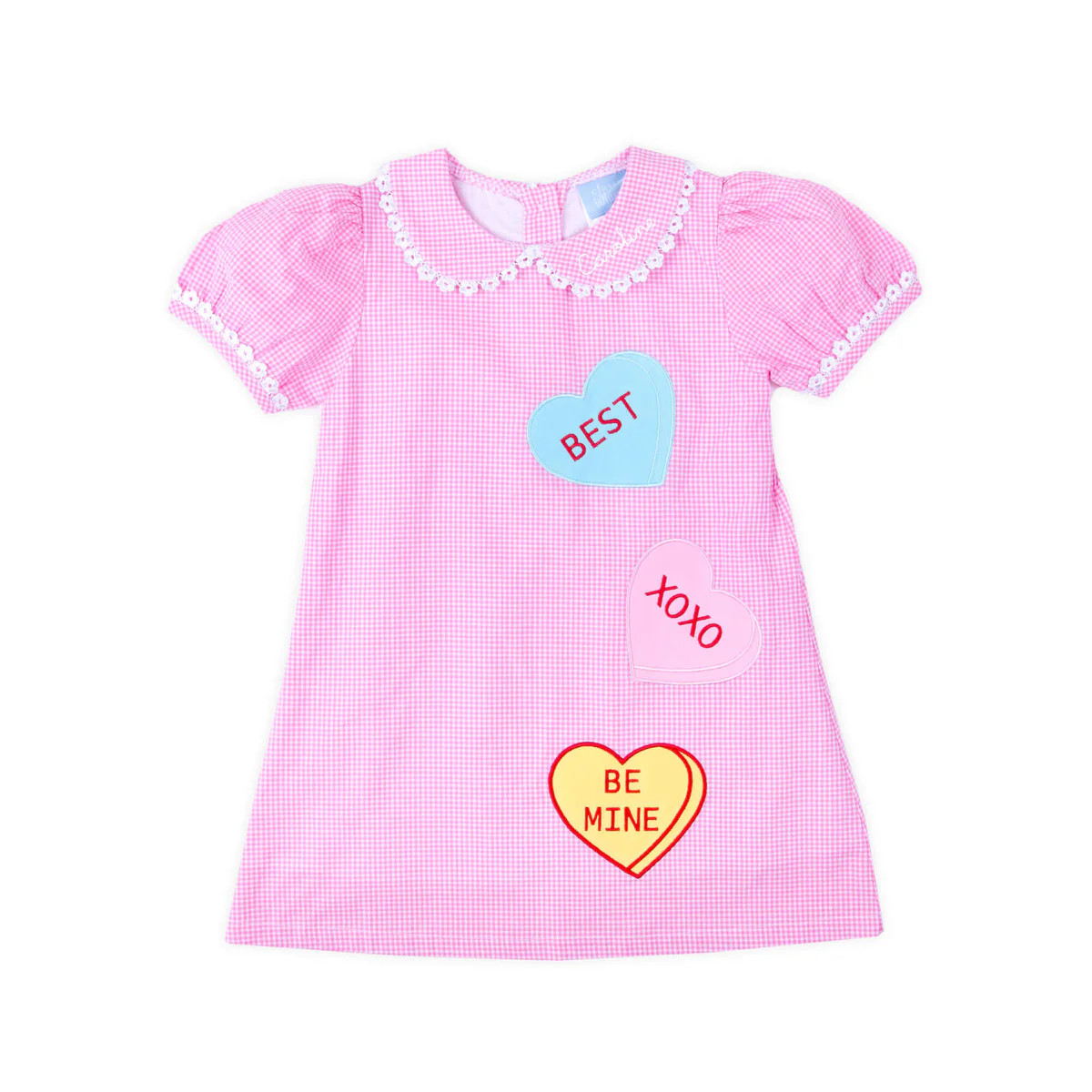 Sweethearts Candy Pink Gingham Sally Dress | Classic Whimsy