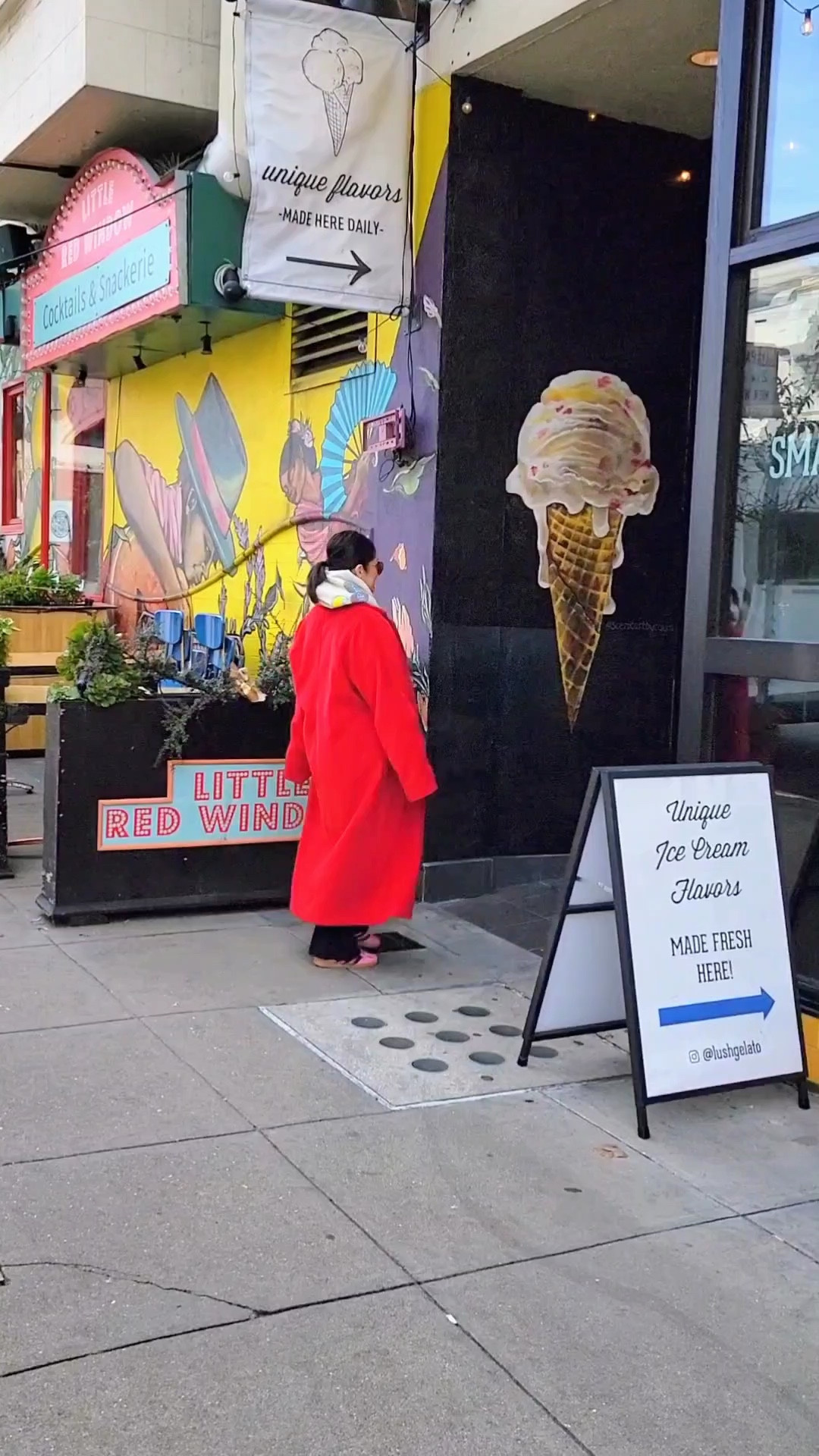 The perfect city outfit for ice cream 🍦 
When shopping VICI Collection use my Discount Code: ALI30 
#LTKShoeCrush

Wearing a size small/m in the sweatshirt 
Medium in the coat & adidas are tts

#LTKSaleAlert #LTKOver40 #LTKStyleTip