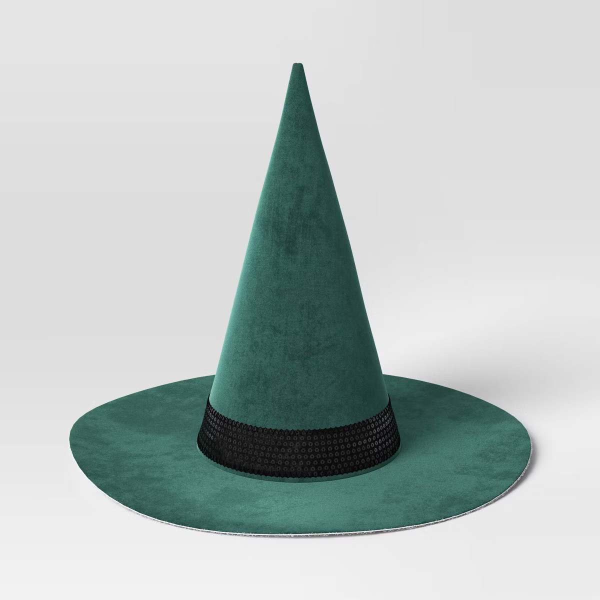 12" Velvet Green Witch Hat Halloween Decorative Prop - Hyde & EEK! Boutique™ | Target