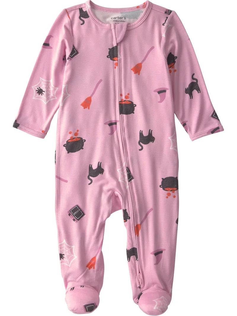 Carter's Child of Mine Baby ComfySoft Halloween Sleep 'N Play, Sizes, Preemie-6/9 Months | Walmart (US)