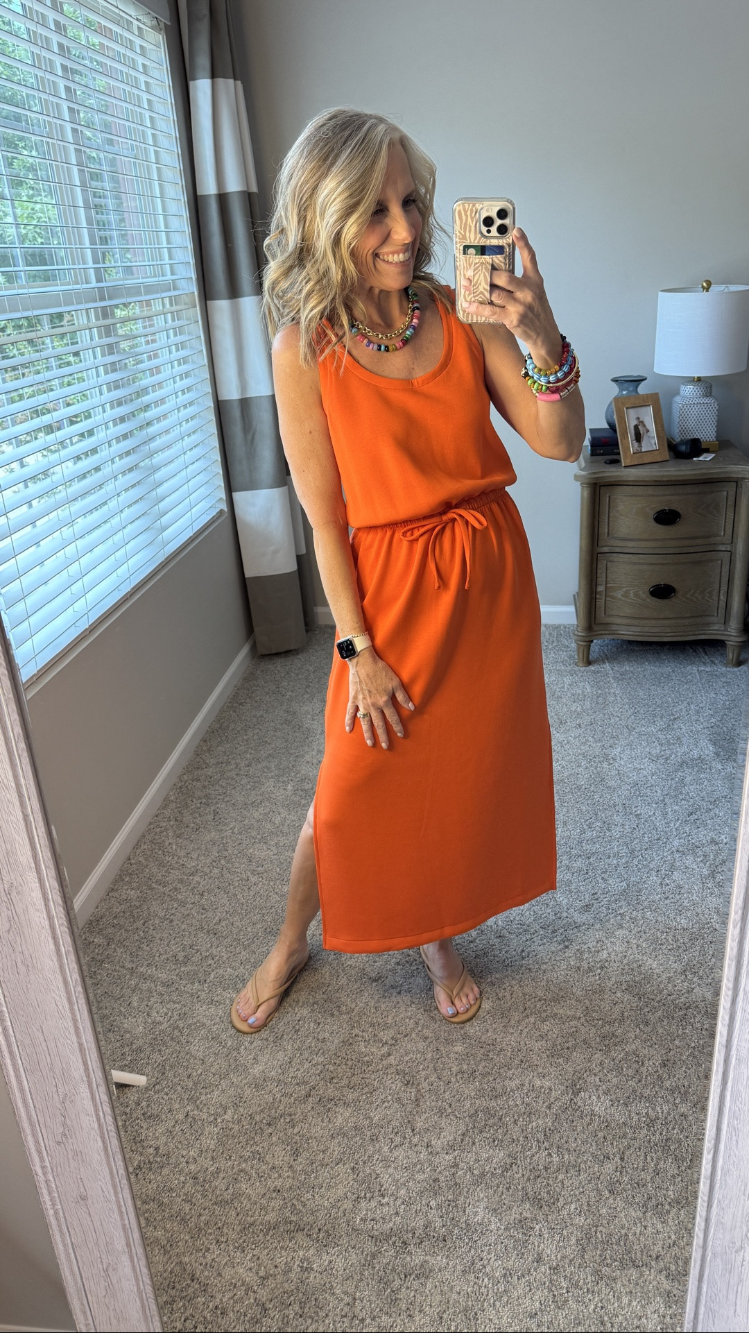 Wearing XS I this FABULOUS Spanx AirEssentials tank dress. Use code LISAXSPANX for 15% off your first purchase. This pairs great with the new oversized button down as a layer or go later in the year. Use COAST20 on Allie + Bess

#LTKgrwm #LTKootd #LTKOver40