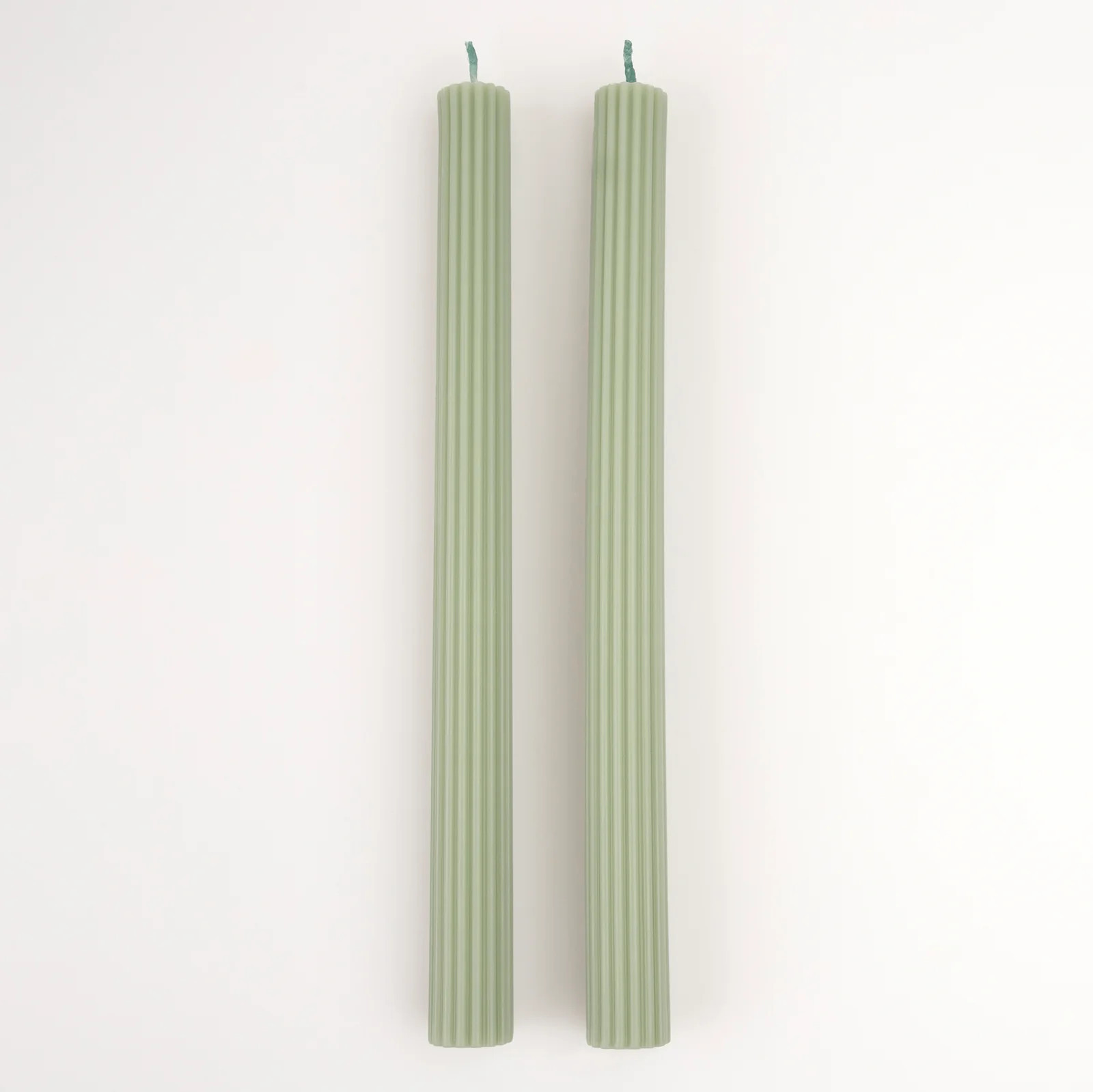 Sage Green Table Candles (x 2) | Meri Meri