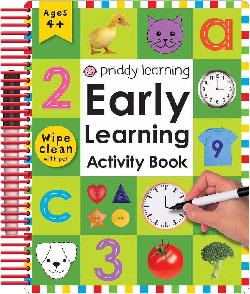 Wipe Clean: Early Learning Activity Book (Wipe Clean Activity Books) | Amazon (US)