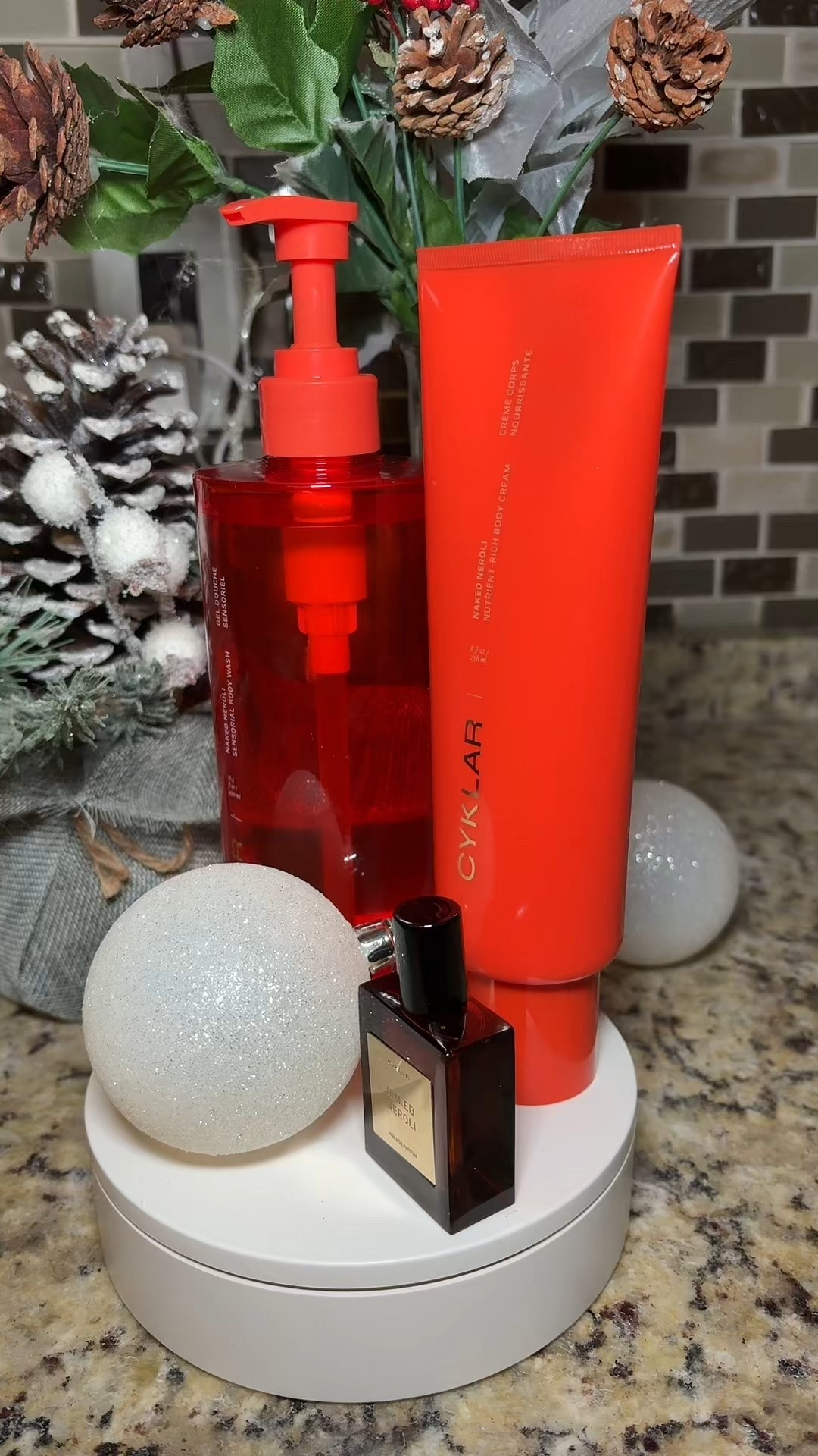 aked Neroli by CYKLAR: a modern signature scent you don’t just wear — you live.
Citrus top notes of bergamot and mandarin, florals of neroli and orange flower, and a warm base of sandalwood and amber give this scent a glow that’s both effortless and elegant.
This Set brings fragrance + body care to one beautifully packaged gift. Think body wash, body cream, and the scent you’ll layer and love.
If you’re looking for a meaningful, luxurious gift (or a self-treat that feels like one), this one hits.
#CYKLAR #NakedNeroli #GiftLuxury #CleanFragrance #BodyCareRoutine

#LTKBeauty #LTKGiftGuide