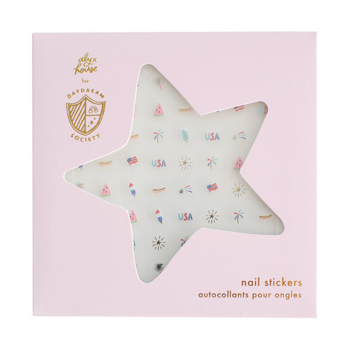 Daydream Society 4th of July Patriotic U.S. Of Yay Nail Stickers in Assorted Pre-Pack at Nordstrom | Nordstrom
