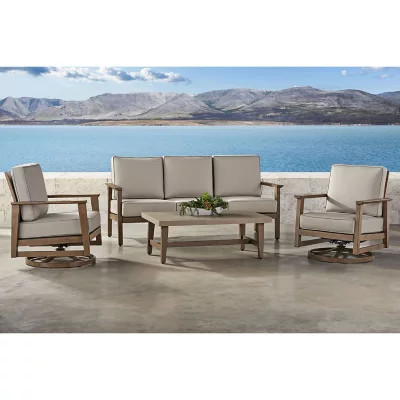 Member’s Mark Apollo Deep Seating Set with Sunbrella Fabric, 4pc | Sam's Club