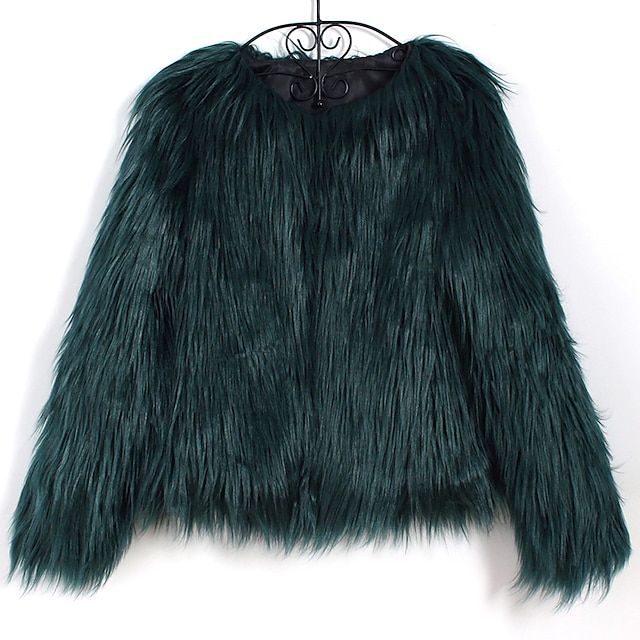 Coats / Jackets Faux Fur Wedding / Party / Evening Coats & Jackets / Women's Wrap With Solid #625... | Light in the Box