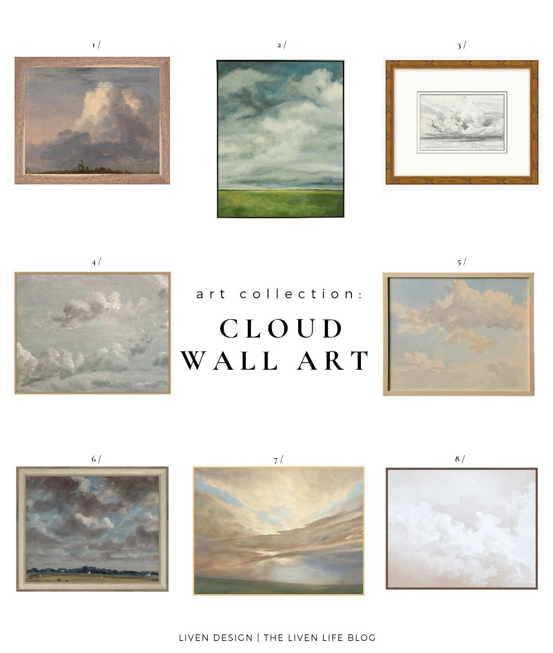 Cloud artwork. Wall art. Painting. Home decor. Abstract art. Landscape painting. Art print. Vintage cloud art print

#LTKSeasonal #LTKHome #LTKSaleAlert