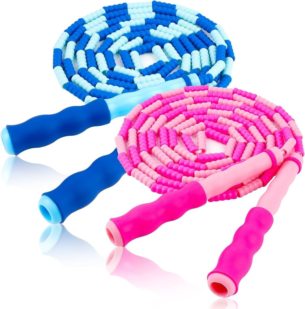 Jump Rope for Kids, Adjustable Jump Ropes for 4 5 6 7 8 10 12, Tangle Free Jumping Rope Age 8-12,... | Amazon (US)