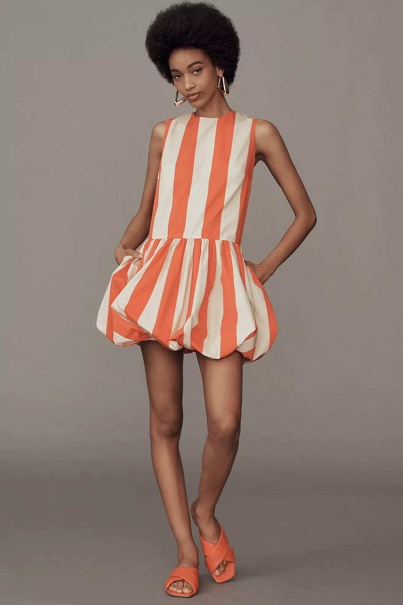 Mare Mare Bubble-Hem Mini Dress | Anthropologie (US)