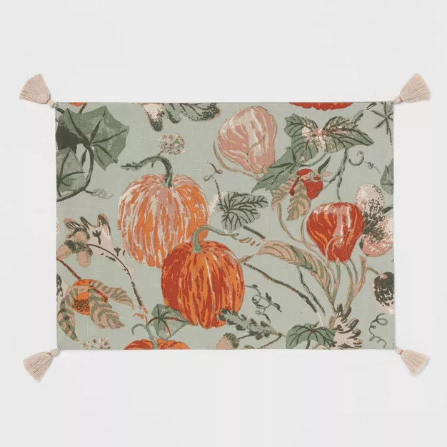 Cotton Pumpkin Placemat - Threshold™ | Target