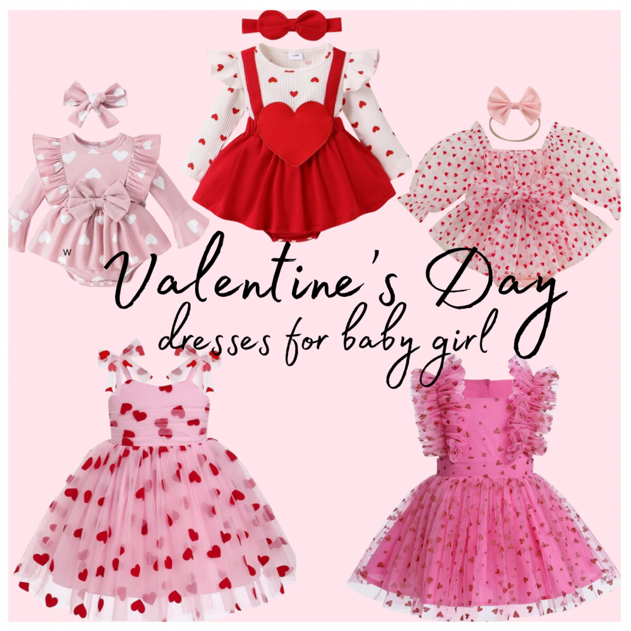 Cutest valentine day dresses for toddler girls & baby girls from Amazon | Valentine’s Day dresses for babies 

#LTKkids #LTKbaby #LTKfindsunder50