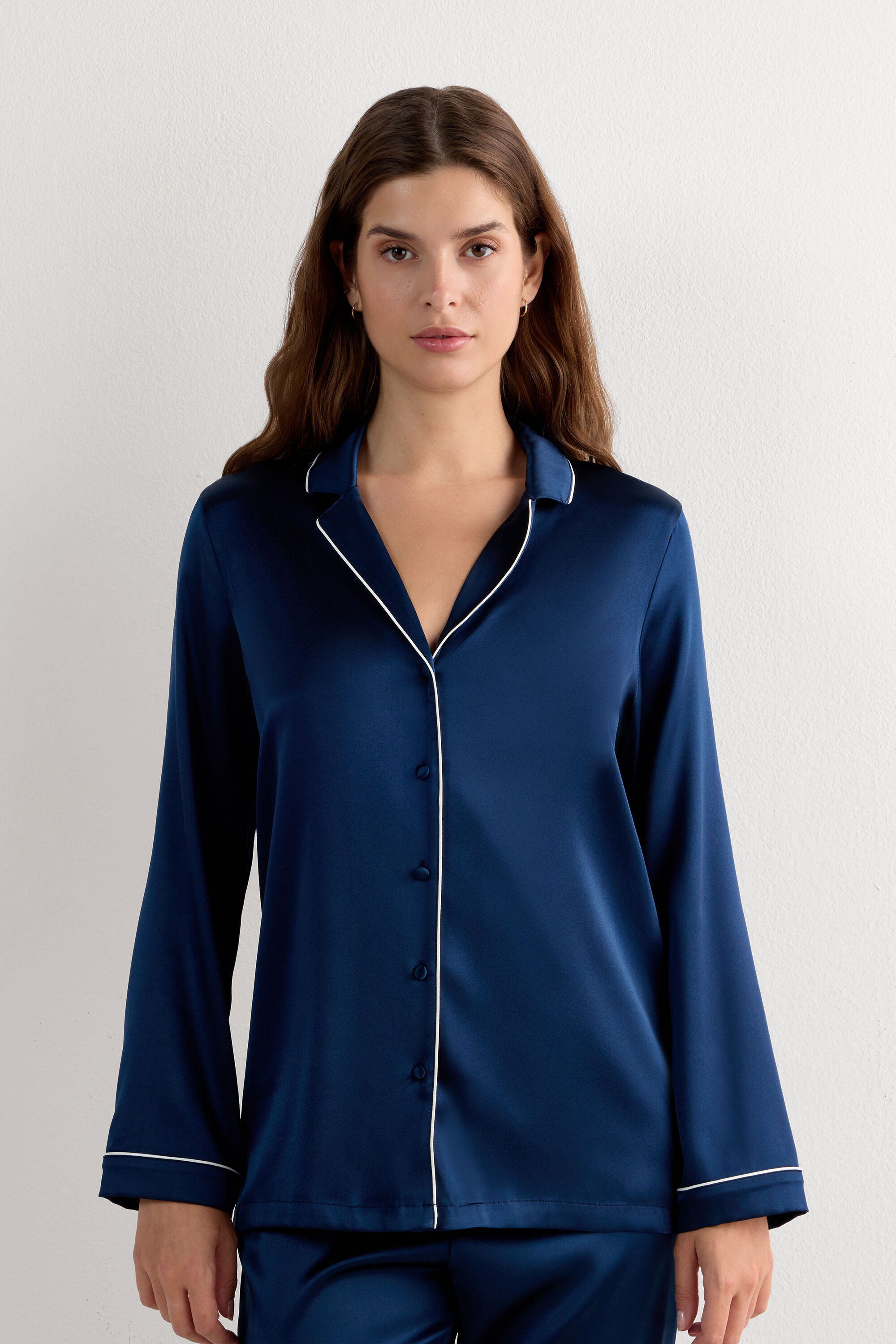 Menswear Cut Silk Jacket - Intimissimi | Intimissimi (US)