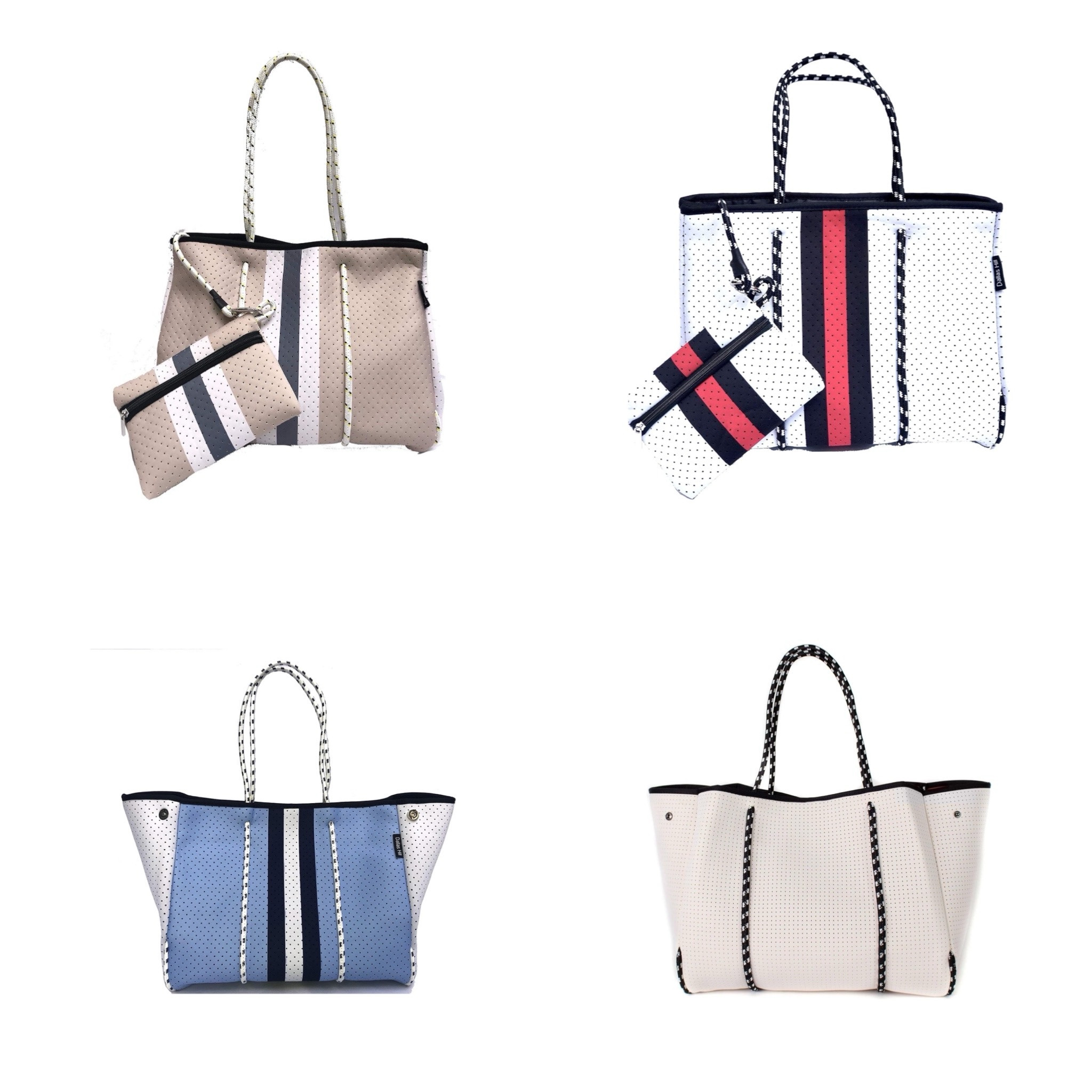 Neoprene chic tote bags!!  Perfect for travel, tennis, beach, pool, sports or every day! 

#LTKtravel #LTKitbag #LTKstyletip