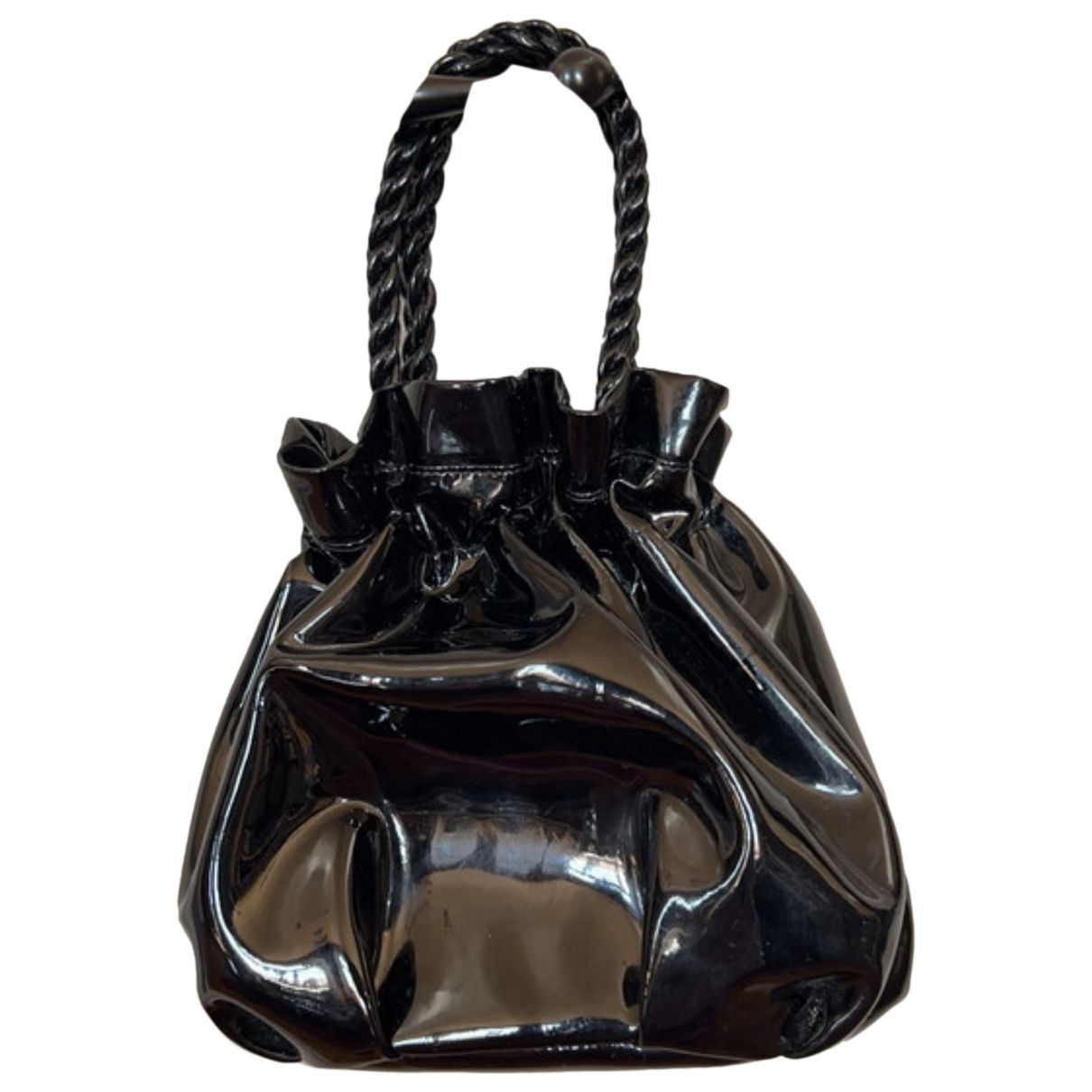 Staud Stella / Grace patent leather mini bag | Vestiaire Collective (Global)