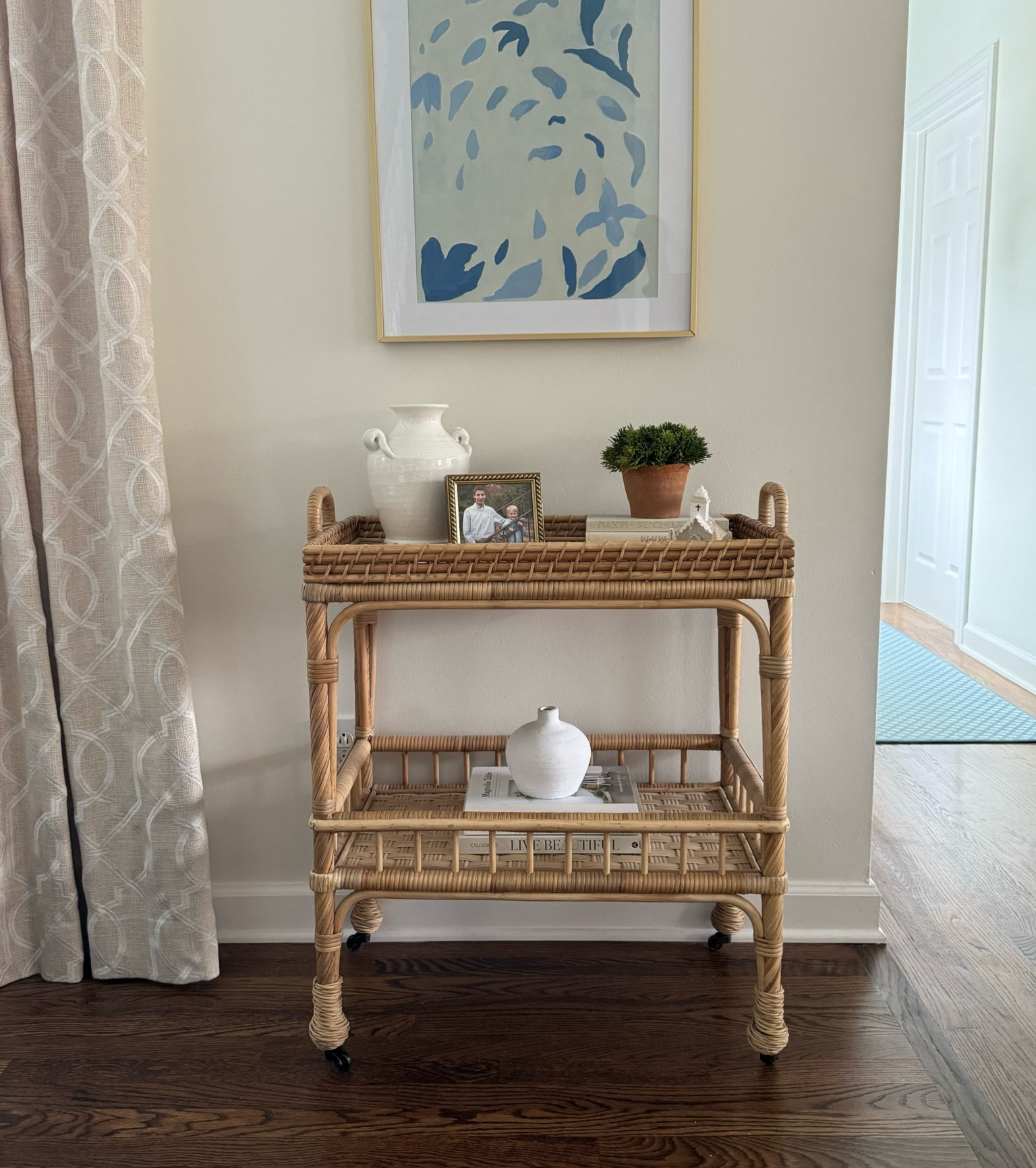 Serena and Lily side cart. Bar cart.

#LTKHome