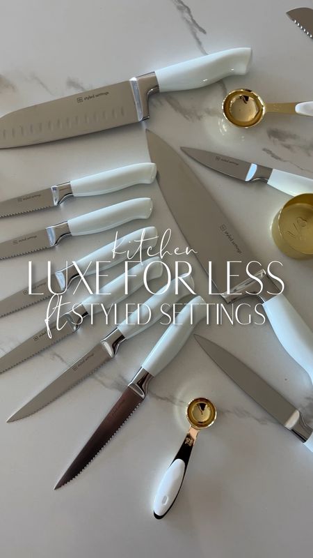 Luxe for less! Sharing my favorite gold kitchen essentials that add a touch of elegance to our modern kitchen without breaking the bank. From sleek measuring cups to magnetic measuring spoons, these affordable finds combine style and functionality effortlessly✨


#LTKfindsunder100 #LTKhome #LTKVideo