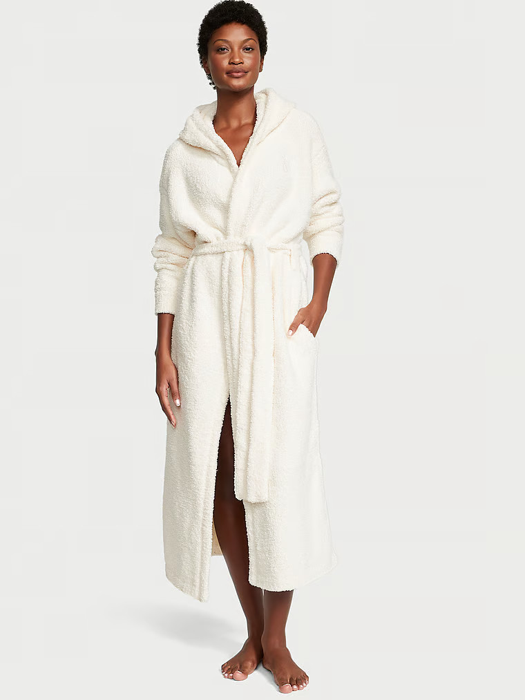 Chenille Hooded Long Robe | Victoria's Secret (US / CA )