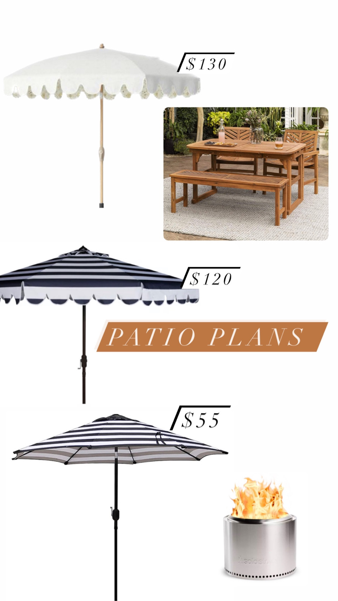Patio Plans for our tiny beach cottage 

#LTKhome #LTKunder100 #LTKFind
