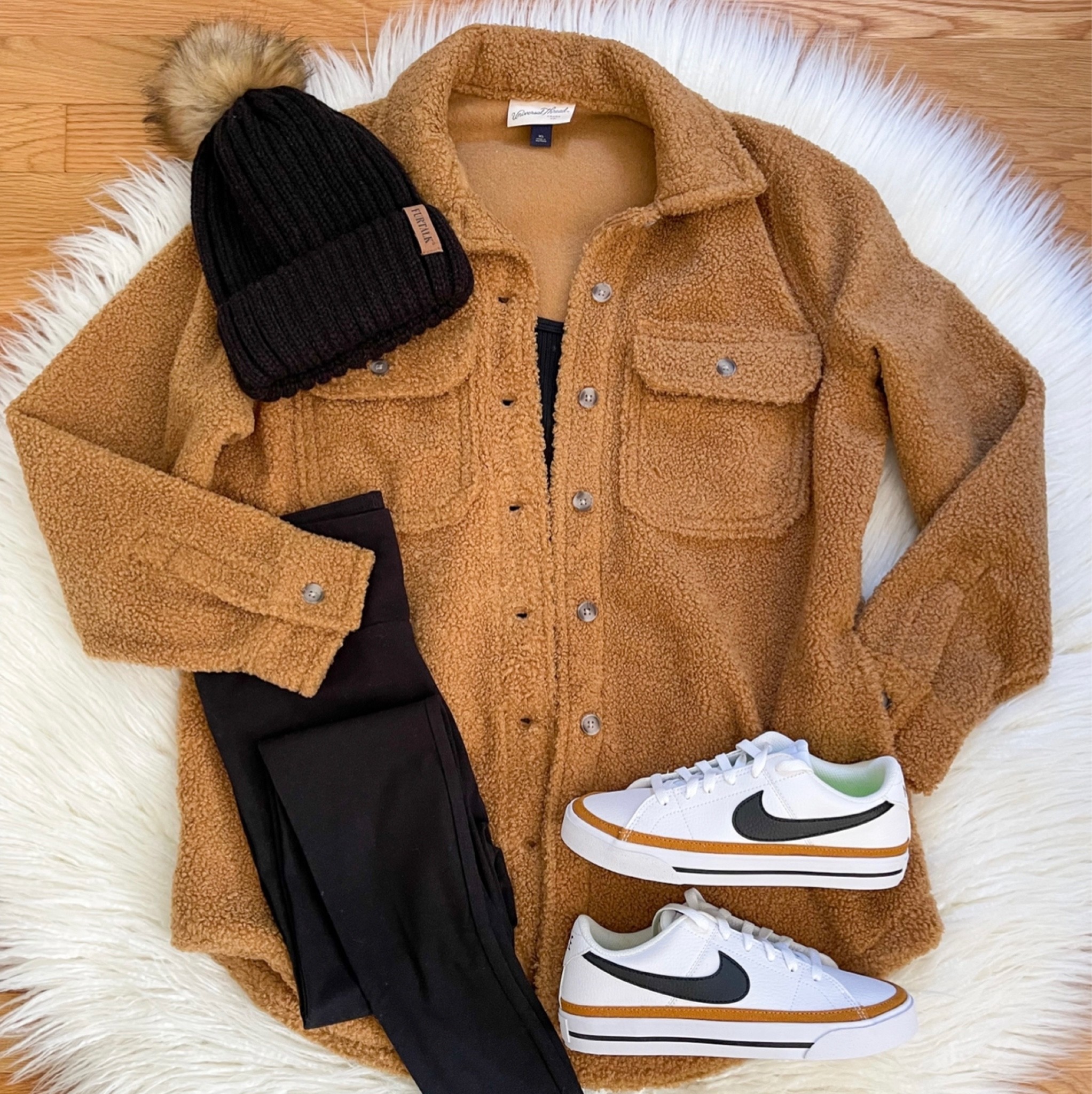 Happy Sunday!  A few things to talk about today!
1. This Sherpa… so soft & going in and out of stock!  There’s a lot in stock in stores right now so check your local store for pick up!!  I’ve also linked a men’s version that is fully stocked!! 
2. These Nike Legacy Sneakers are back in stock!  And there’s new colors!  
3. Black Friday deals start today at Target!  Check out my stories for the details! 

Everything here is linked for you!  Have a great weekend! 🤎🖤 

#LTKshoecrush #LTKunder50 #LTKstyletip