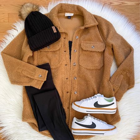 Happy Sunday!  A few things to talk about today!
1. This Sherpa… so soft & going in and out of stock!  There’s a lot in stock in stores right now so check your local store for pick up!!  I’ve also linked a men’s version that is fully stocked!! 
2. These Nike Legacy Sneakers are back in stock!  And there’s new colors!  
3. Black Friday deals start today at Target!  Check out my stories for the details! 

Everything here is linked for you!  Have a great weekend! 🤎🖤 

#LTKshoecrush #LTKunder50 #LTKstyletip