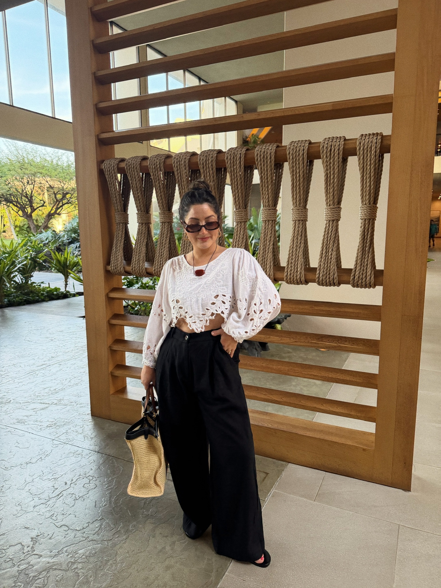 These pieces have been a staple in my closet for years!!

Top size xs 
Linen blend pants size 27 short 

5’0” 140lbs 
Resortwear 
Spring outfit inspo 
Petite style 

#LTKTravel #LTKSeasonal #LTKPetite