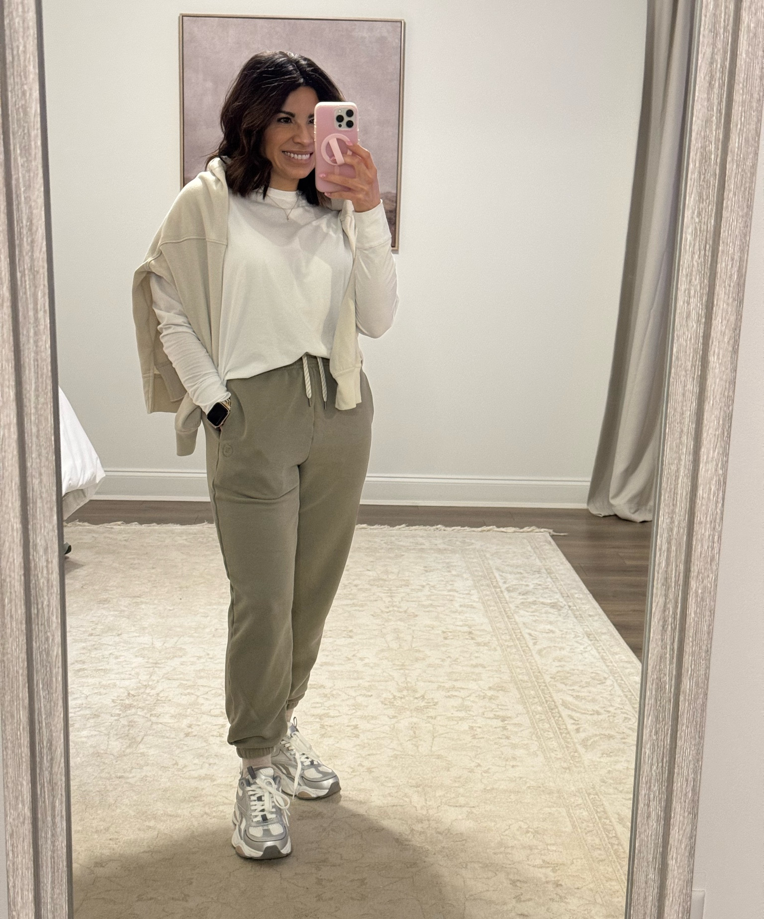 Cold day calls for sweatpants but dress them up!

#LTKStyleTip #LTKOver40 #LTKActive