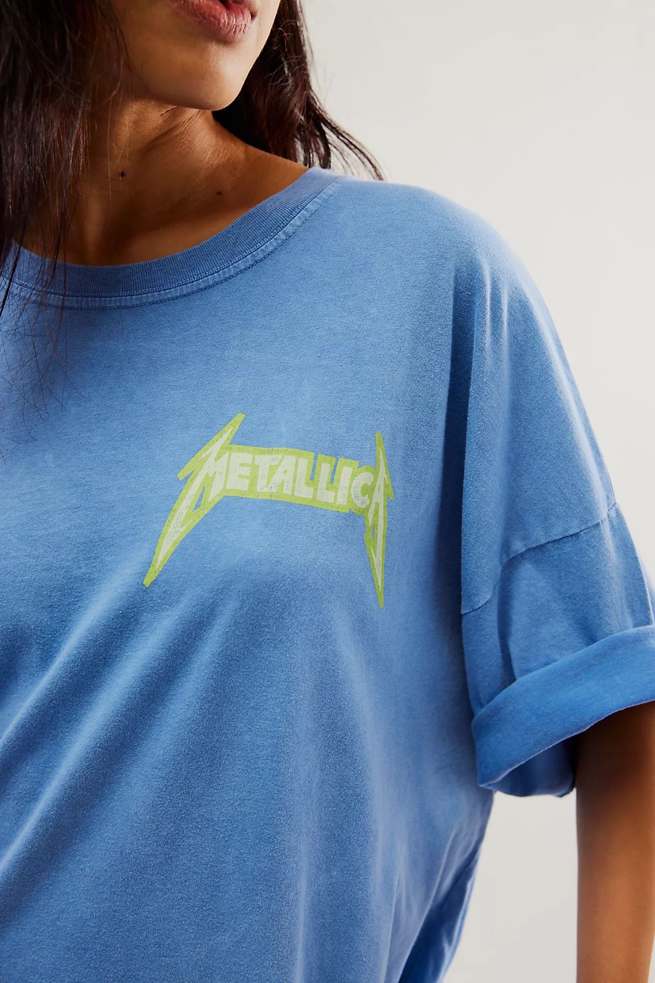 Metallica US Tour 1985 One Size Tee | Free People (Global - UK&FR Excluded)