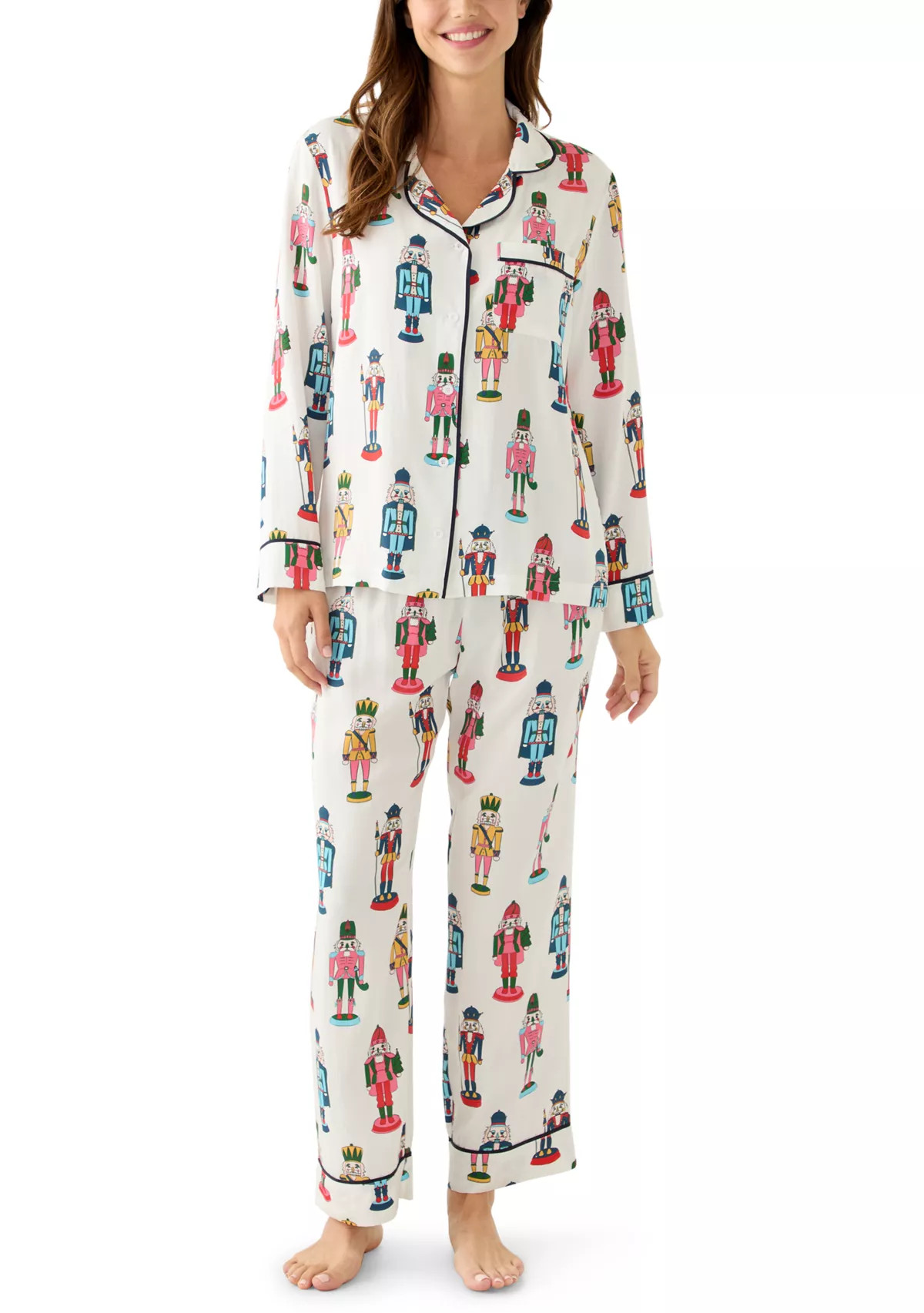 Women's Nutcracker Long Sleeve and Pants Pajama Set | Belk
