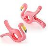 Flamingo BocaClips by O2COOL, Beach Towel Holders, Clips, Set of two, Beach, Patio or Pool Access... | Amazon (US)