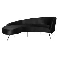 Frankie 86'' Velvet Tuxedo Arm Sofa | Wayfair North America
