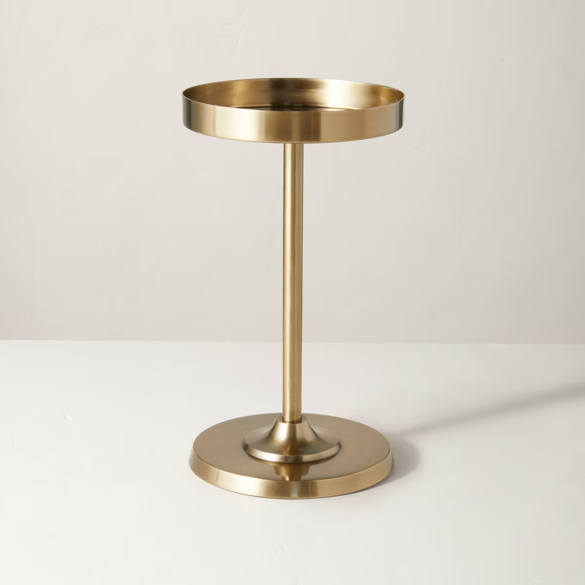 Brushed Metal Planter Stand Brass Finish - Hearth & Hand™ with Magnolia | Target