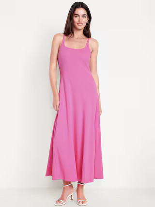 Sleeveless Ribbed Maxi Dress | Old Navy (US)