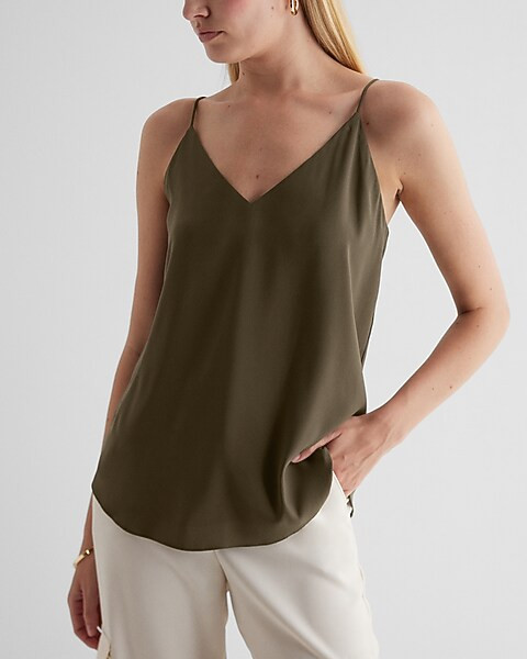 V-Neck Downtown Cami | Express