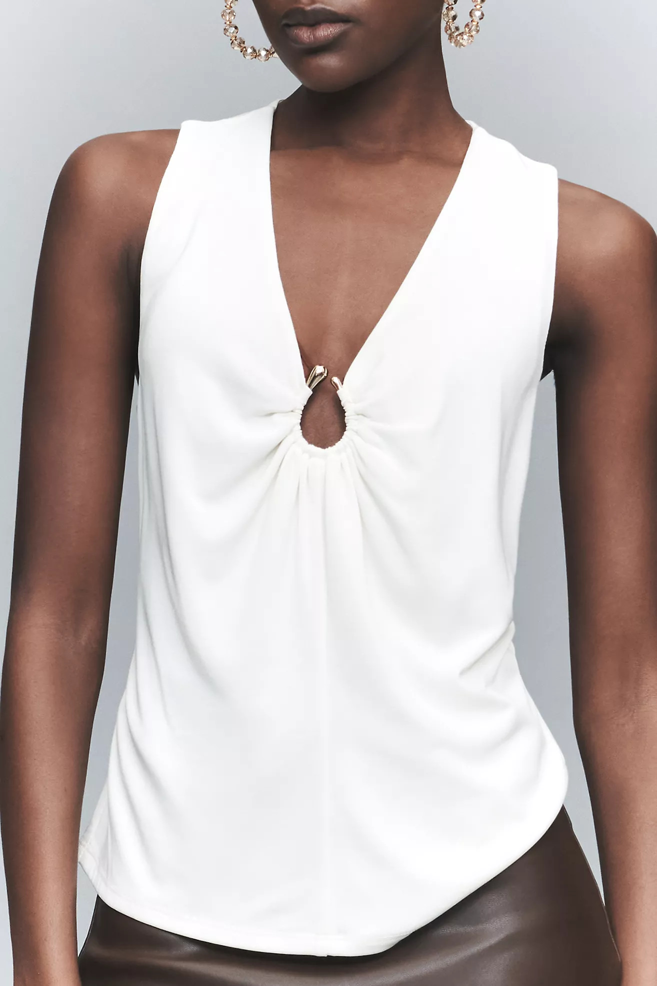 Sunday in Brooklyn Cutout Top | Anthropologie (US)