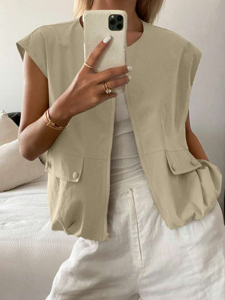 £7.56Estimated-53%£15.99Livesso Women Summer Casual Loose Sleeveless Vest, Business & Leisure S... | SHEIN