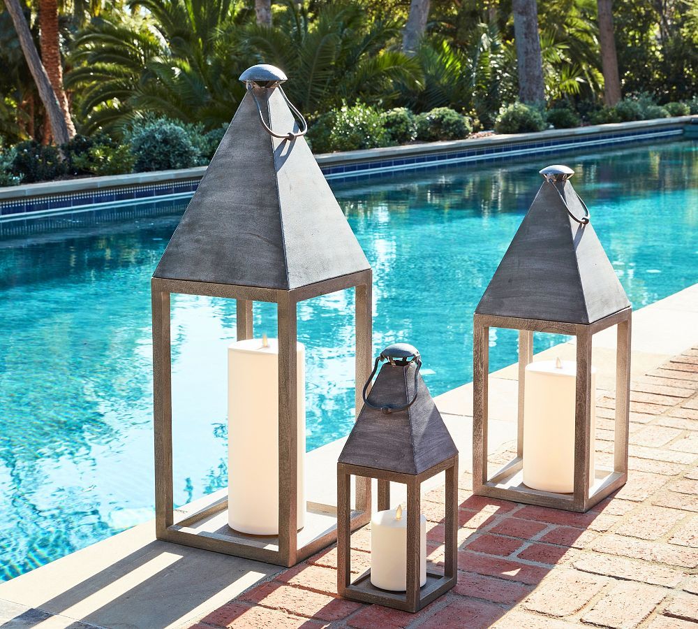 Fortune Outdoor Lantern | Pottery Barn (US)