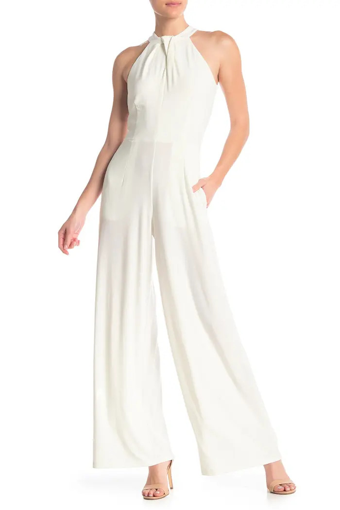 Twist Halter ITY Knit Jumpsuit | Nordstrom Rack