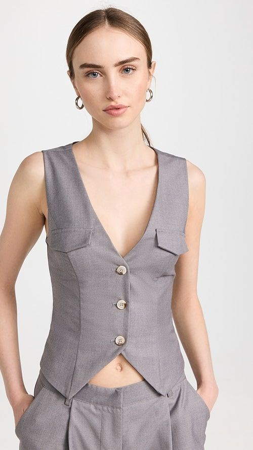 Cinco Fitted Vest | Shopbop