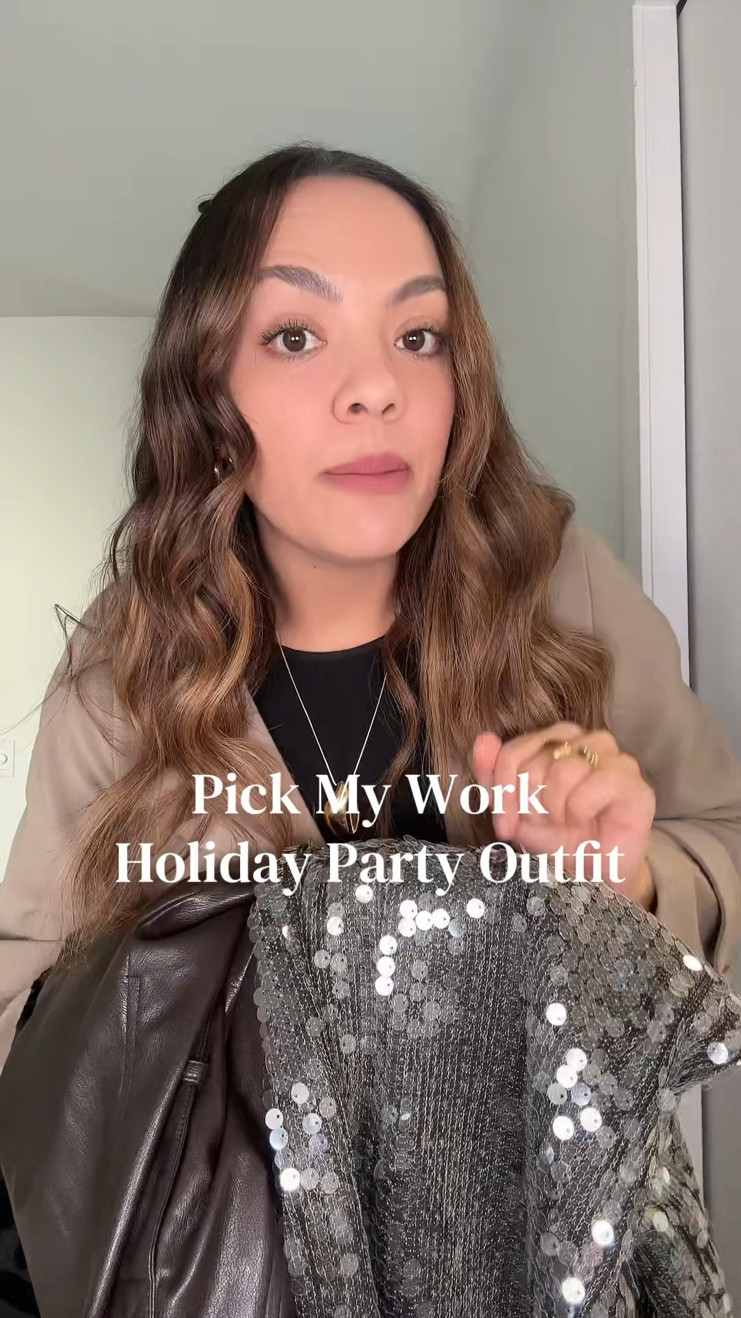 Pick my work holiday party outfit!!

-Zara velvet and fringe black wrap skirt, I have a large. 
-Zara silver and grey lace trimmed sequin skirt, I have a medium. 
-Aritzia black triangle bra, I have a medium. 
-Dissh black mesh T-shirt. 
-H&M black oversized sequin t-shirt, I have a medium. 
-Black kitten heels, similar linked. 
-Anthropologie black fold over studded clutch purse. 
-Aritzia black oversized blazer, I have a size 10. 


#LTKpartywear #LTKstyletip #LTKholiday