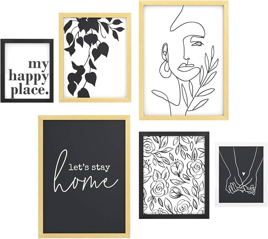 Minimalist Art Prints Picture Frame Set | Amazon (US)