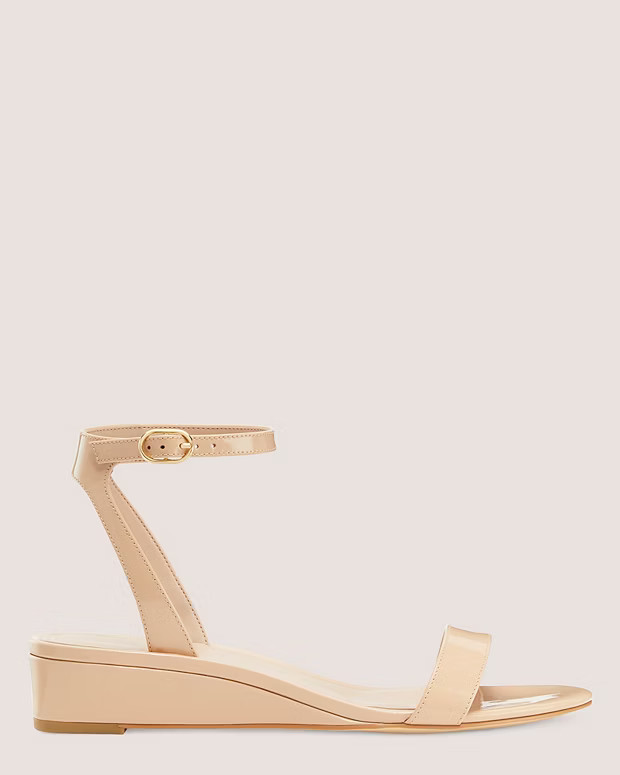 AVENUE 35 ANKLE-STRAP WEDGE SANDAL | Stuart Weitzman Outlet