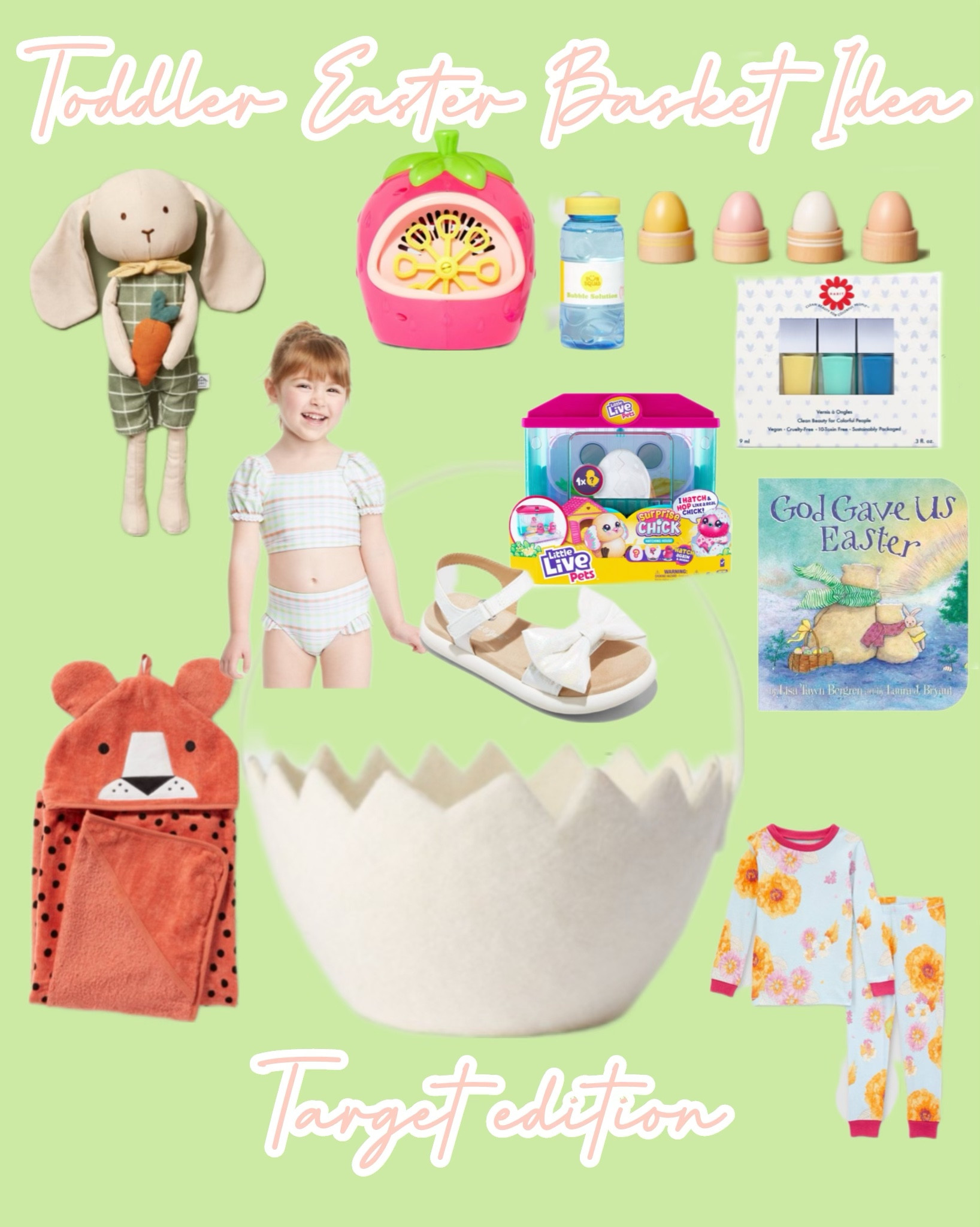 Toddler girl Easter basket idea from Target! 

#LTKkids #LTKbaby #LTKSeasonal