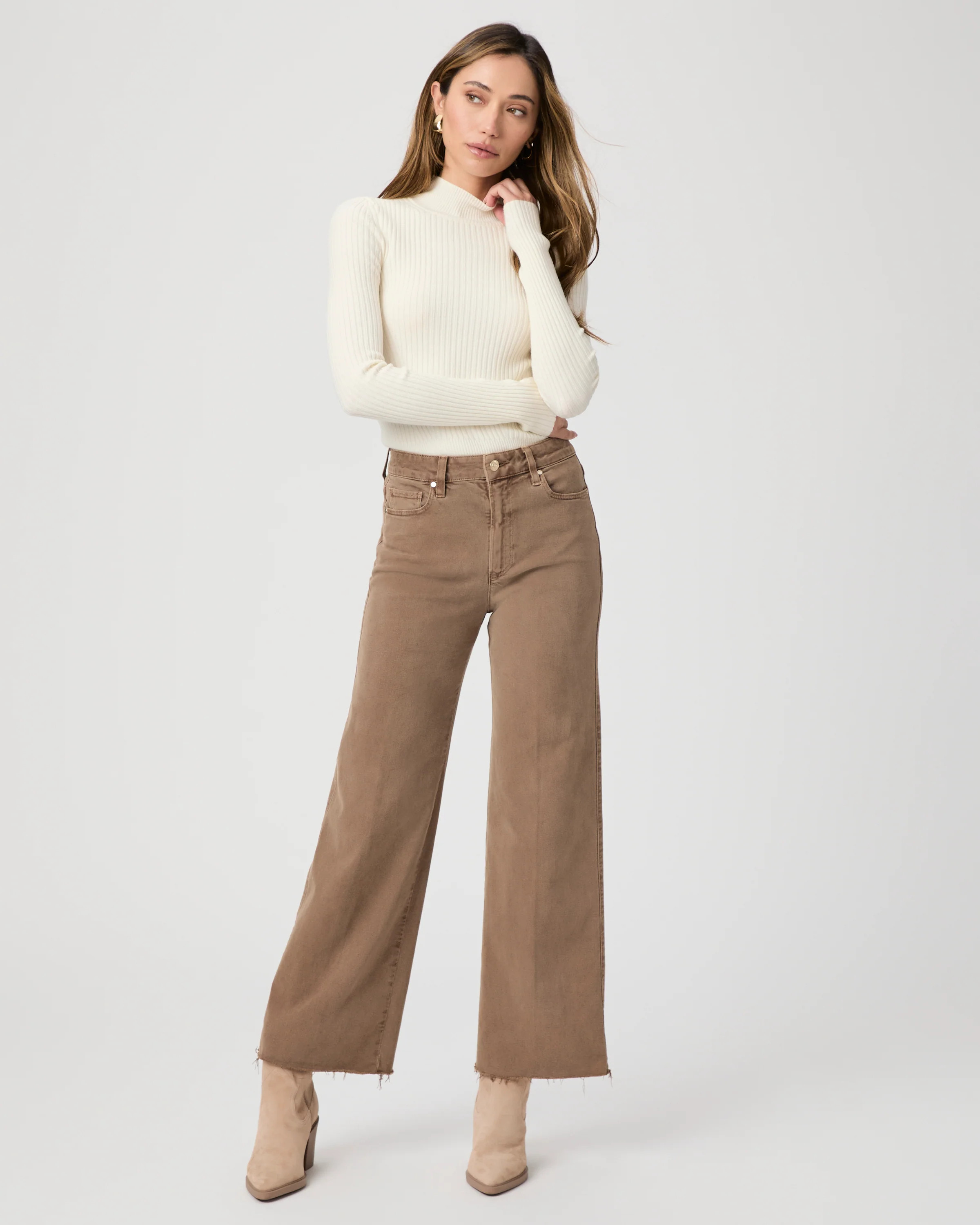 Anessa 31" Wide Leg Jean | Paige