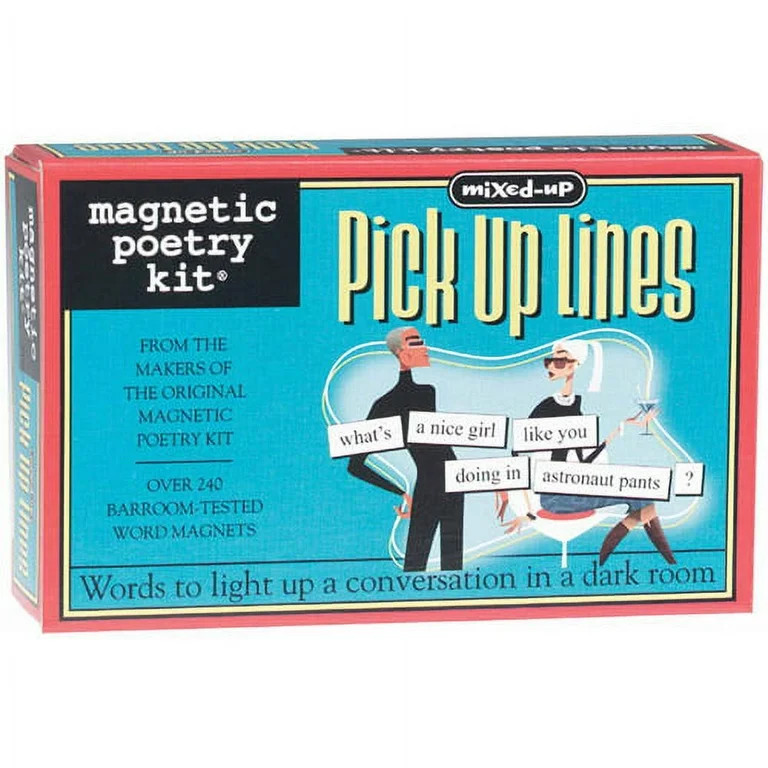 Magnetic Poetry Kit, Mixed Up Pick Up Lines | Walmart (US)