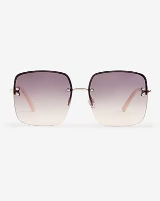 Square Frame Sunglasses | Express