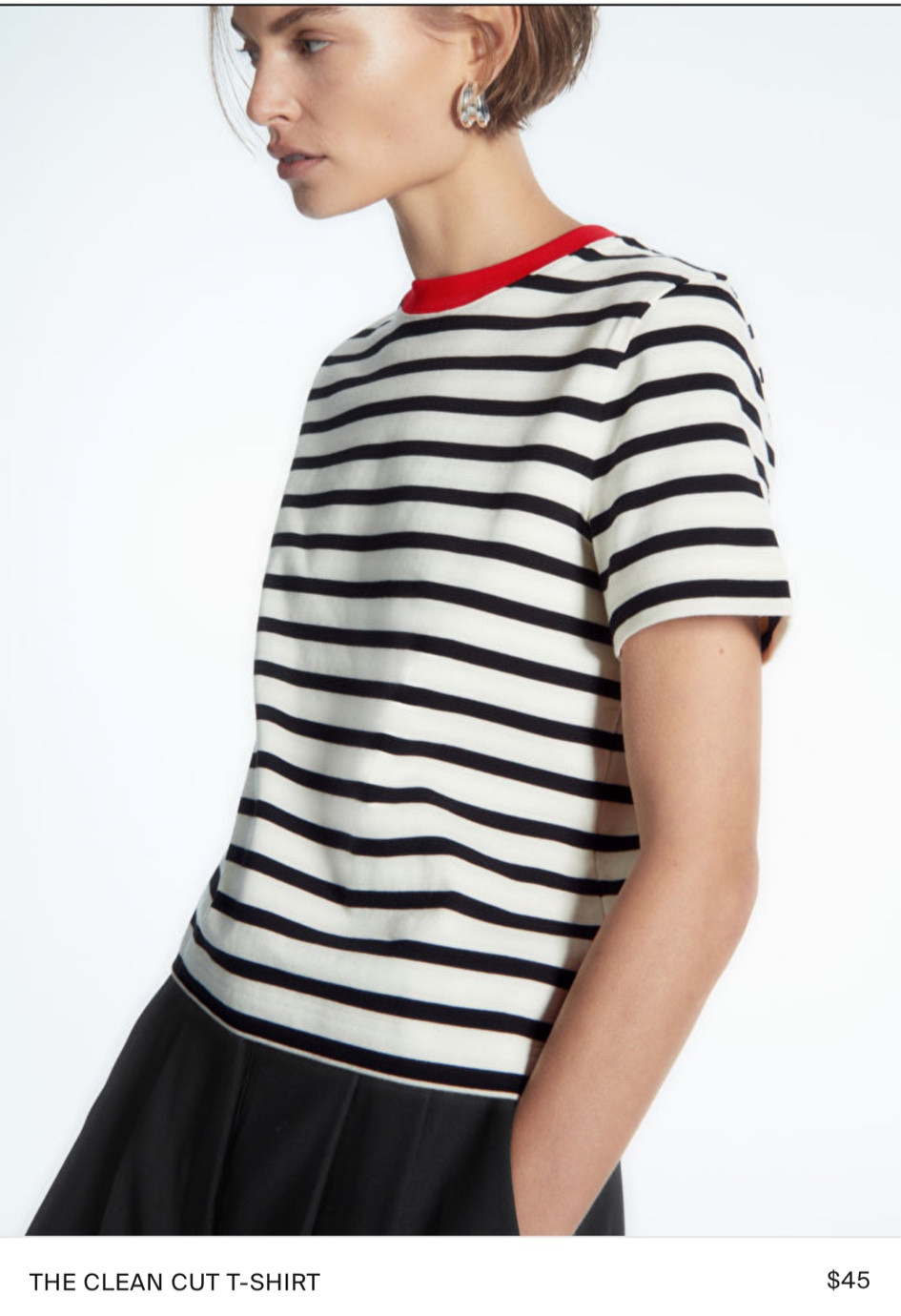 COS Clean Cut Tee 

#LTKstyletip