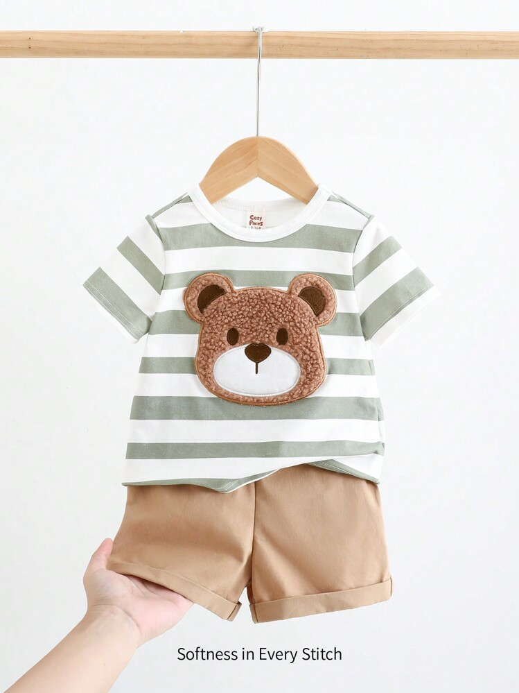 Tow pieces set baby boy  | SHEIN